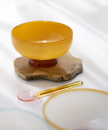 collex（コレックス）の「【amabro/アマブロ】SNOW BOWL デザートボウル ミルクガラス 耐熱ガラス 食洗機対応 電子レンジ対応（食器）」