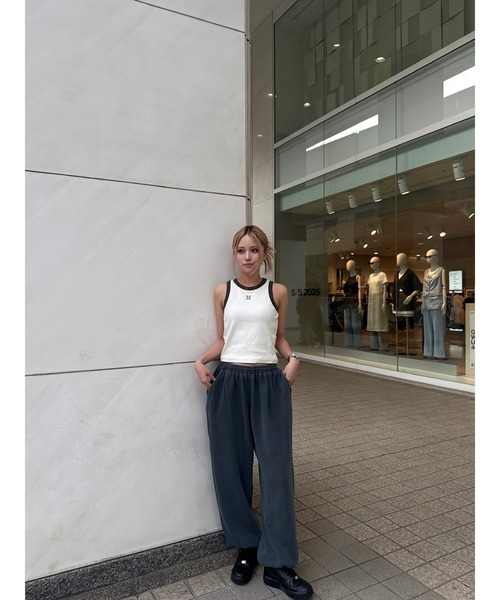 codegraphy（コードグラフィー）の「(Woman) Color combination sleeveless　CBEUWTX501（タンクトップ・レディース・ホワイト/グレー/クリーム・MEDIUM/SMALL）」の7枚目の写真