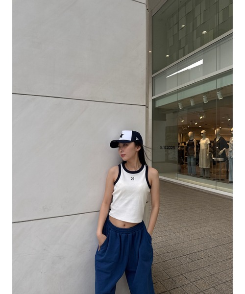 codegraphy（コードグラフィー）の「(Woman) Color combination sleeveless　CBEUWTX501（タンクトップ・レディース・ホワイト/グレー/クリーム・MEDIUM/SMALL）」の14枚目の写真