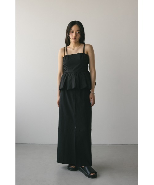 STYLEMIXER（スタイルミキサー）の「フロントジップタイトスカート（スカート・レディース・ブラウン/アイボリー/ブラック・SMALL/MEDIUM）」の16枚目の写真