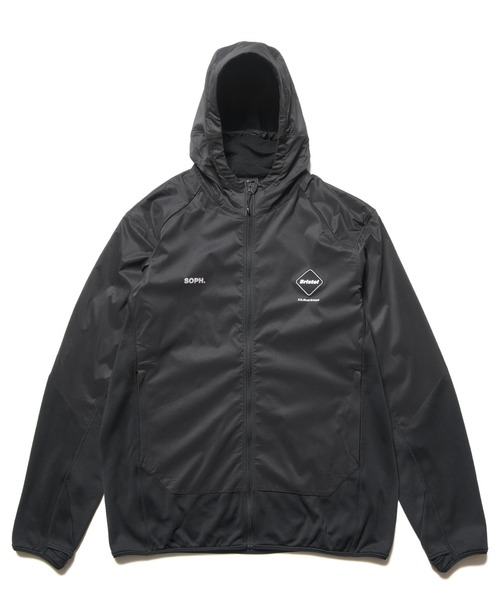 F.C.Real Bristol(エフシーレアルブリストル)の「GRID FLEECE HYBRID HOODIE(パーカー・メンズ・ベージュ/ブラック・SMALL/MEDIUM/LARGE/X-LARGE/XX-LARGE)」の2枚目の写真