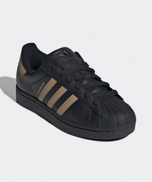 adidas アディダス オズガイア スニーカー 厚底 ブラック 黒 22.5 adidas/アディダス SUPERSTAR II W スニーカー（スニーカー