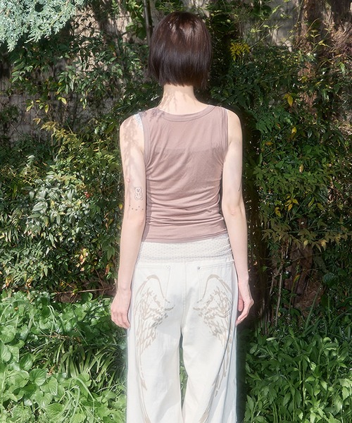 FANCY CLUB/ファンシークラブ 3-Way Dot Mesh Layered