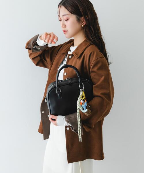 RODE SKO（ロデスコ）の「チャームセットボストンバッグ（ボストンバッグ・レディース・ブラック/ブラウン/キャメル/ブラウン系その他/ダークブラウン/ブラック系その他・ONE）」の21枚目の写真