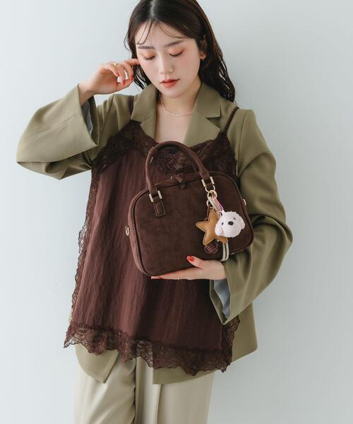 RODE SKO（ロデスコ）の「チャームセットボストンバッグ（ボストンバッグ・レディース・ブラック/ブラウン/キャメル/ブラウン系その他/ダークブラウン/ブラック系その他・ONE）」の8枚目の写真