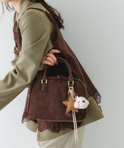 RODE SKO（ロデスコ）の「チャームセットボストンバッグ（ボストンバッグ・レディース・ブラック/ブラウン/キャメル/ブラウン系その他/ダークブラウン/ブラック系その他・ONE）」の9枚目の写真
