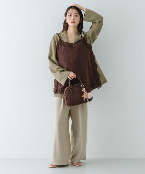 RODE SKO（ロデスコ）の「チャームセットボストンバッグ（ボストンバッグ・レディース・ブラック/ブラウン/キャメル/ブラウン系その他/ダークブラウン/ブラック系その他・ONE）」の11枚目の写真