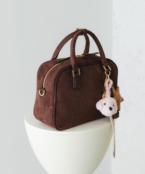RODE SKO（ロデスコ）の「チャームセットボストンバッグ（ボストンバッグ・レディース・ブラック/ブラウン/キャメル/ブラウン系その他/ダークブラウン/ブラック系その他・ONE）」の12枚目の写真