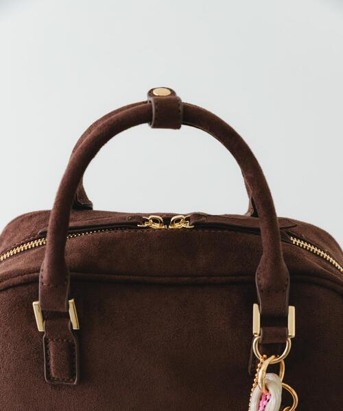 RODE SKO（ロデスコ）の「チャームセットボストンバッグ（ボストンバッグ・レディース・ブラック/ブラウン/キャメル/ブラウン系その他/ダークブラウン/ブラック系その他・ONE）」の16枚目の写真