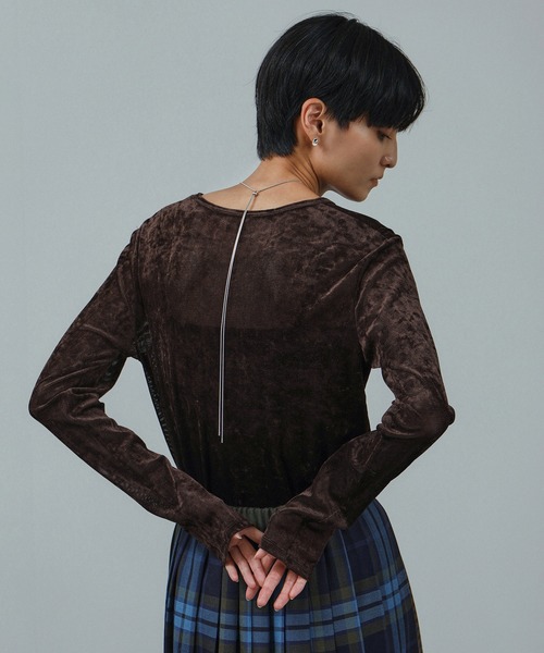 シアーベロアロンT（Tシャツ/カットソー）｜SALON adam et rope