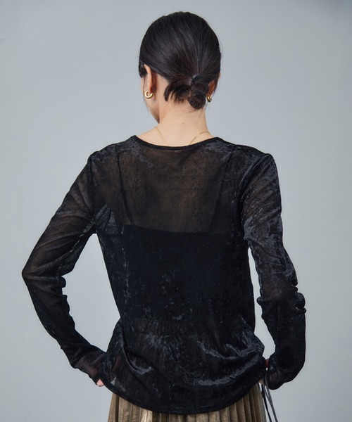 シアーベロアロンT（Tシャツ/カットソー）｜SALON adam et rope