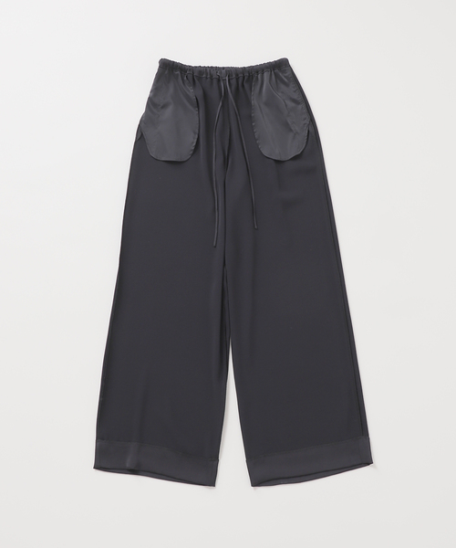 dull satin relax パンツ（その他パンツ）｜Plage（プラージュ）の