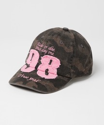 napinna maison（ナピナメゾン）の「【napinna maison×HIINA】カモ柄ロゴキャップ（キャップ）」