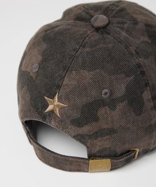 napinna maison(ナピナメゾン)の「【napinna maison×HIINA】カモ柄ロゴキャップ(キャップ・レディース・ピンク/カーキ・FREE)」の7枚目の写真