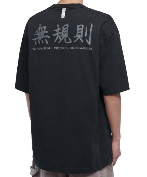 NOMANUAL /ノーマニュアル」無規則 N.R T-SHIRT（Tシャツ