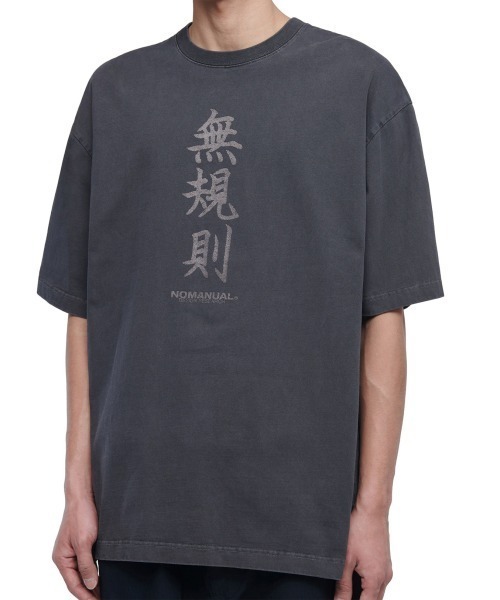 売れ筋商品|||NOMANUAL ノーマニュアル N.R T-SHIRT - WASHED 送料無料 カーキ ブラック ネイビー チャコール Tシャツ半袖 ユニセックス  10代 20代 30代 ストリート nm52ts01 楽天市場】セール中 NOMANUAL ノーマニュアル RAVE T-SHIRT 送料