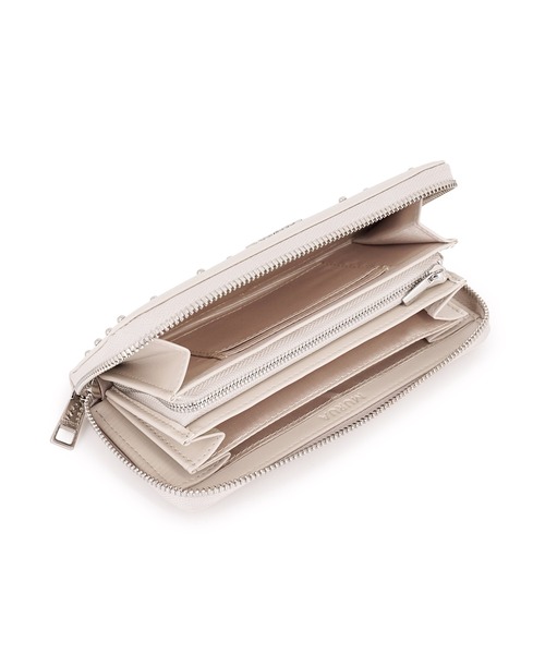 MURUA(ムルーア)ラウンドファスナー長財布 MR-W1371 スタッズ（財布