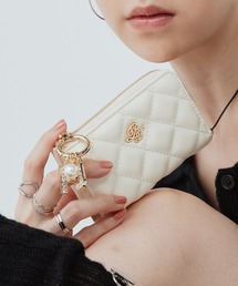 PAUL & JOE ACCESSOIRES(ポールアンドジョーアクセソワ)のPAUL & JOE ACCESSOIRES (ポール&ジョーアクセソワ)L字ファスナーキーケース スマートキー対応 PJA-W1256 キルティング(キーケース/キーアクセサリー)