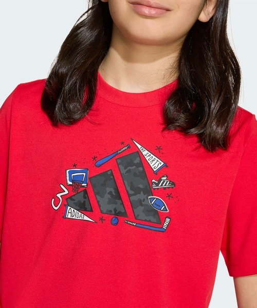 セール】クライマクール カモ グラフィックTシャツ キッズ