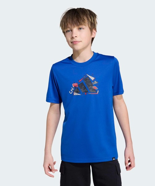 クライマクール カモ グラフィックTシャツ キッズ / アディダス