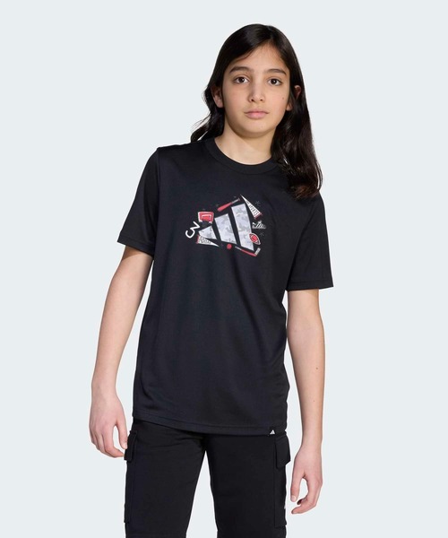 クライマクール カモ グラフィックTシャツ キッズ / アディダス