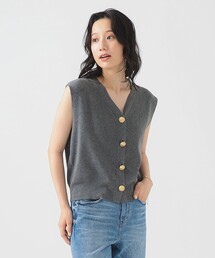 B:MING by BEAMS | ノースリーブ ニット ベスト(ベスト)