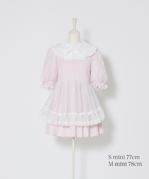 mellfy memory(メルフィーメモリー)の「Love to Dollワンピース(ワンピース・レディース・ブラック/ピンク・Mサイズ/long/Mサイズ/mini/Sサイズ/long/Sサイズ/mini)」の8枚目の写真