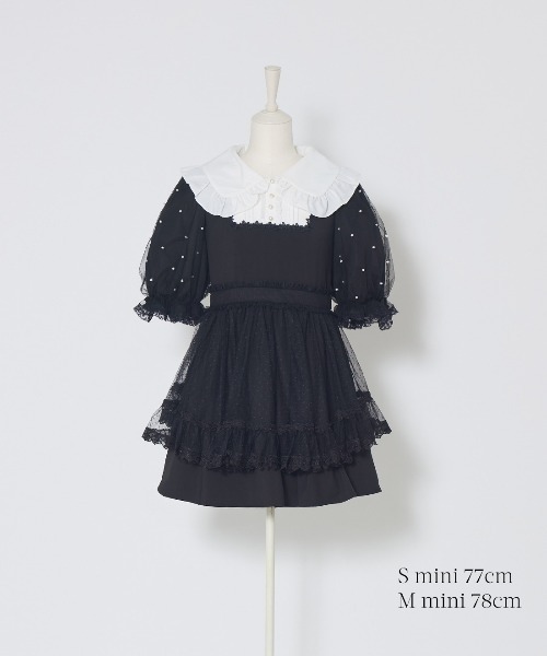 mellfy memory(メルフィーメモリー)の「Love to Dollワンピース(ワンピース・レディース・ブラック/ピンク・Mサイズ/long/Mサイズ/mini/Sサイズ/long/Sサイズ/mini)」の18枚目の写真