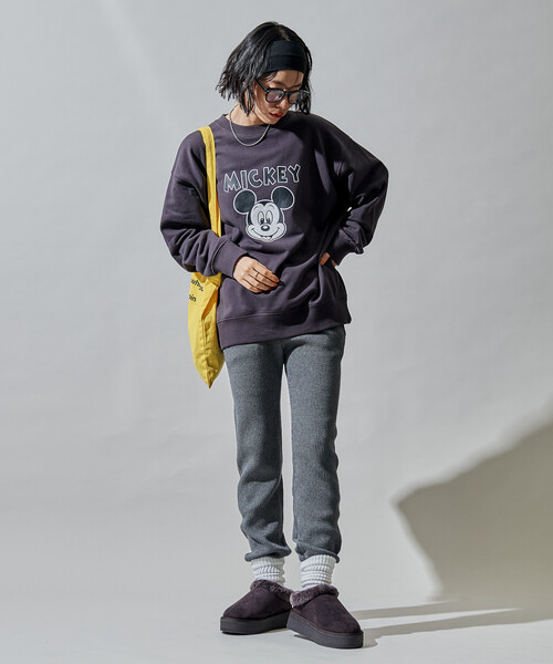 FREAK'S STORE(フリークスストア)の「限定展開 リブ ニットジョガーパンツ(その他パンツ・レディース・ブラック/オフホワイト/ライトグレー/チャコールグレー・フリ-)」の18枚目の写真