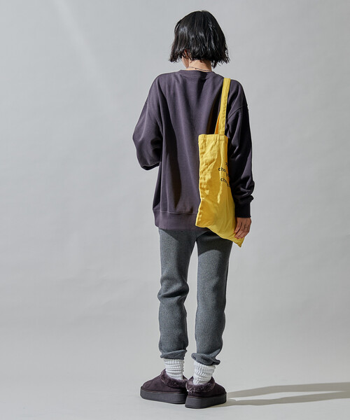 FREAK'S STORE(フリークスストア)の「限定展開 リブ ニットジョガーパンツ(その他パンツ・レディース・ブラック/オフホワイト/ライトグレー/チャコールグレー・フリ-)」の21枚目の写真