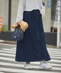 THE CRAFT CREW PRODUCTS(ザクラフトクループロダクツ)のヴィンテージライク クライミング ロングデニムスカート【THE CRAFT CREW PRODUCTS】(デニムスカート)