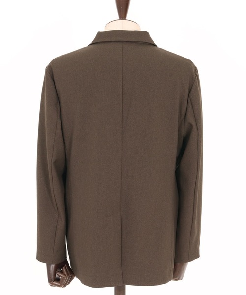 CALL&RESPONSE(コールアンドレスポンス)の「mj10886-テーラードジャケット-メランジツイル(テーラードジャケット・メンズ・チャコール/ブラウン・1/2/3/4)」の14枚目の写真