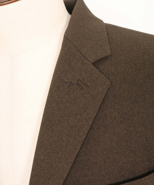 CALL&RESPONSE(コールアンドレスポンス)の「mj10886-テーラードジャケット-メランジツイル(テーラードジャケット・メンズ・チャコール/ブラウン・1/2/3/4)」の15枚目の写真