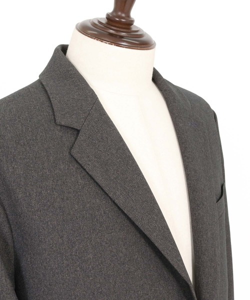 CALL&RESPONSE(コールアンドレスポンス)の「mj10886-テーラードジャケット-メランジツイル(テーラードジャケット・メンズ・チャコール/ブラウン・1/2/3/4)」の18枚目の写真