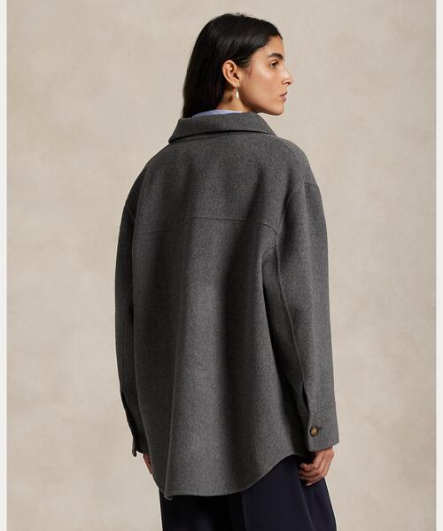 POLO RALPH LAUREN(ポロ ラルフ ローレン)の「ダブルフェイスド ウール シャツ ジャケット(その他アウター・レディース・マルチ・S/M/XS)」の5枚目の写真