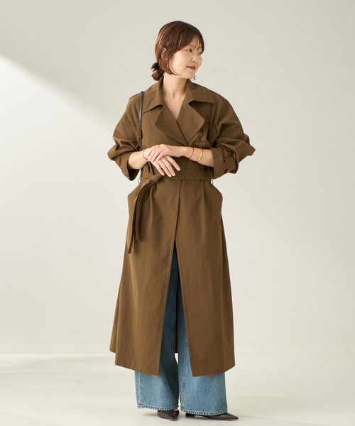追加》C/N TRENCH コート（トレンチコート）｜Plage（プラージュ