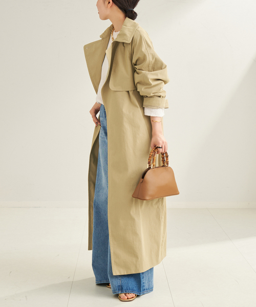 plage トレンチコートC/N 36size plage 「Plage」 トレンチコート 36 ブラウン レディース : ZOZOTOWN
