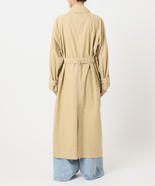 plage（プラージュ）の「《追加》C/N TRENCH コート（トレンチコート・レディース・チョコ/ベージュ・38/36）」の10枚目の写真