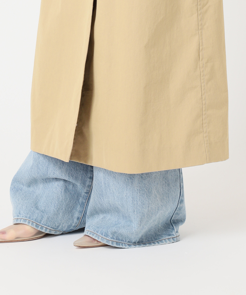 plage（プラージュ）の「《追加》C/N TRENCH コート（トレンチコート・レディース・チョコ/ベージュ・38/36）」の15枚目の写真
