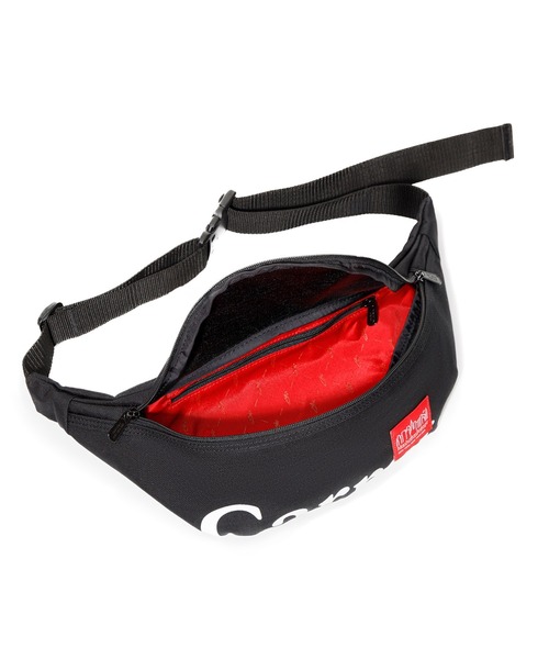 Manhattan Portage(マンハッタンポーテージ)の「BROOKLYN BRIDGE WAIST BAG CARROTS25(ボディバッグ/ウエストポーチ・メンズ・ブラック・X-SMALL)」の6枚目の写真