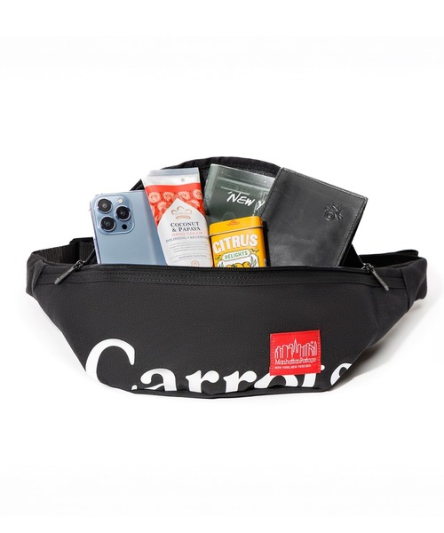 Manhattan Portage(マンハッタンポーテージ)の「BROOKLYN BRIDGE WAIST BAG CARROTS25(ボディバッグ/ウエストポーチ・メンズ・ブラック・X-SMALL)」の8枚目の写真