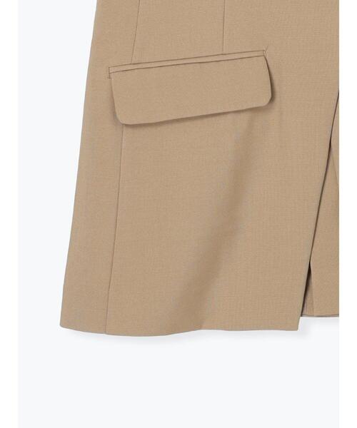 Te chichi（テチチ）の「麻調Yカラージレ（ベスト・レディース・ベージュ/チャコールグレー・F）」の19枚目の写真