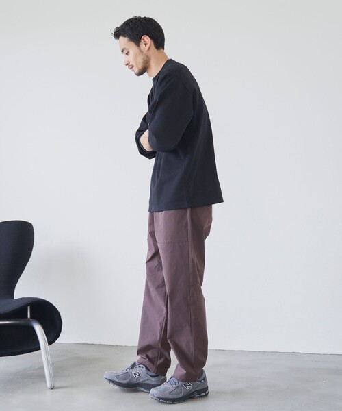 coen（コーエン）の「クリーンプラスロングスリーブTシャツ【抗菌防臭、防汚（食品汚れ）、UVカット】（Tシャツ/カットソー・メンズ・オレンジ系その他/ブラック/ライトグレー/ホワイト・S/M/L/XL）」の20枚目の写真