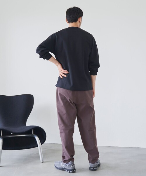 coen（コーエン）の「クリーンプラスロングスリーブTシャツ【抗菌防臭、防汚（食品汚れ）、UVカット】（Tシャツ/カットソー・メンズ・オレンジ系その他/ブラック/ライトグレー/ホワイト・S/M/L/XL）」の13枚目の写真