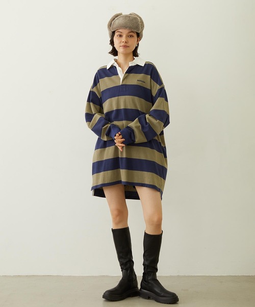 MILKFED.(ミルクフェド)の「BOA FLIGHT CAP(ハット・レディース・グレー/オフホワイト/ブラウン・ONE SIZE)」の22枚目の写真