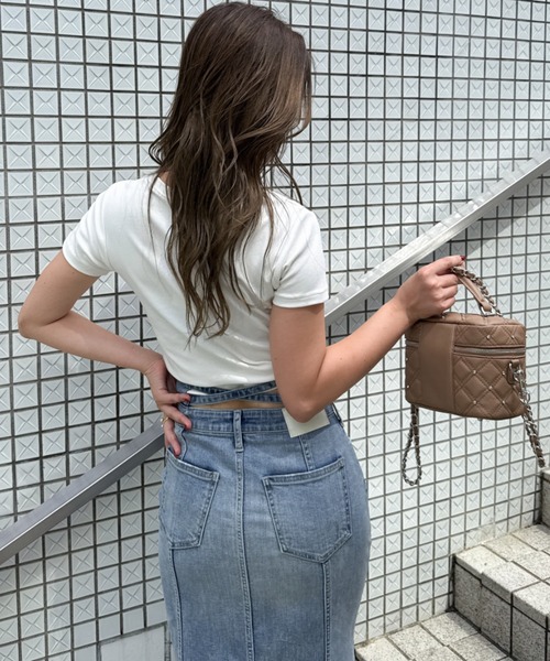 未使用GYDA キルティングショルダーバック ZOZO限定！！】ラインストーンキルティングBAG（ショルダー