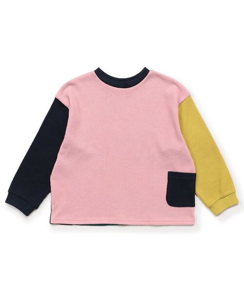 BREEZE(ブリーズ)の「【前後着用OK】どっちも正解 DAISUKI ワッフルロンT_ジュニア対応(Tシャツ/カットソー・キッズ・アイボリー/イエロー/その他11/ブラック/ブルー/その他12・110/100/90/140/130/120/80)」の6枚目の写真