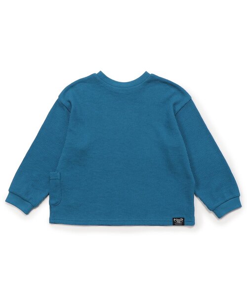 BREEZE(ブリーズ)の「【前後着用OK】どっちも正解 DAISUKI ワッフルロンT_ジュニア対応(Tシャツ/カットソー・キッズ・アイボリー/イエロー/その他11/ブラック/ブルー/その他12・110/100/90/140/130/120/80)」の10枚目の写真