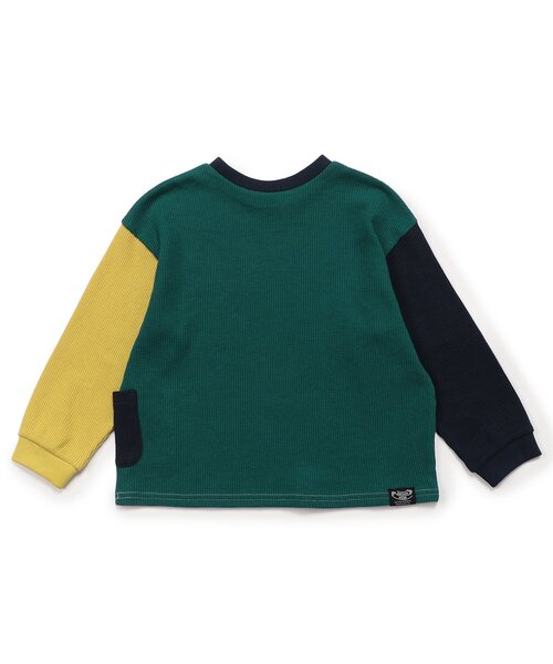 BREEZE(ブリーズ)の「【前後着用OK】どっちも正解 DAISUKI ワッフルロンT_ジュニア対応(Tシャツ/カットソー・キッズ・アイボリー/イエロー/その他11/ブラック/ブルー/その他12・110/100/90/140/130/120/80)」の13枚目の写真