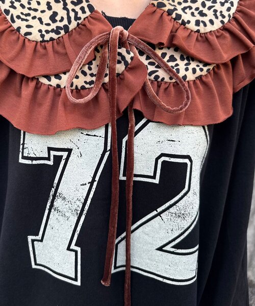 CIAOPANIC(チャオパニック)の「レオパードフリルつけ襟(その他小物・レディース・カーキ/グレー/ブラウン・ONE SIZE)」の20枚目の写真